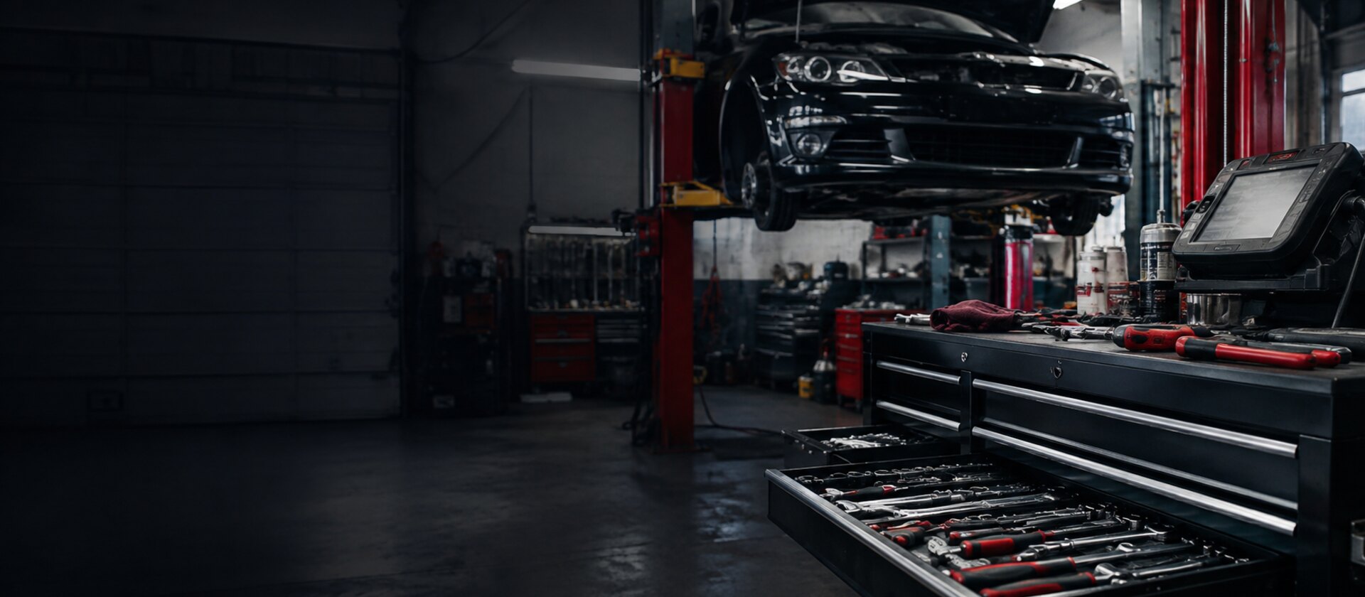 Taller y herramientas de mecánica automotriz